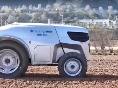 水稻田里新農機帶來秧苗栽種新效率